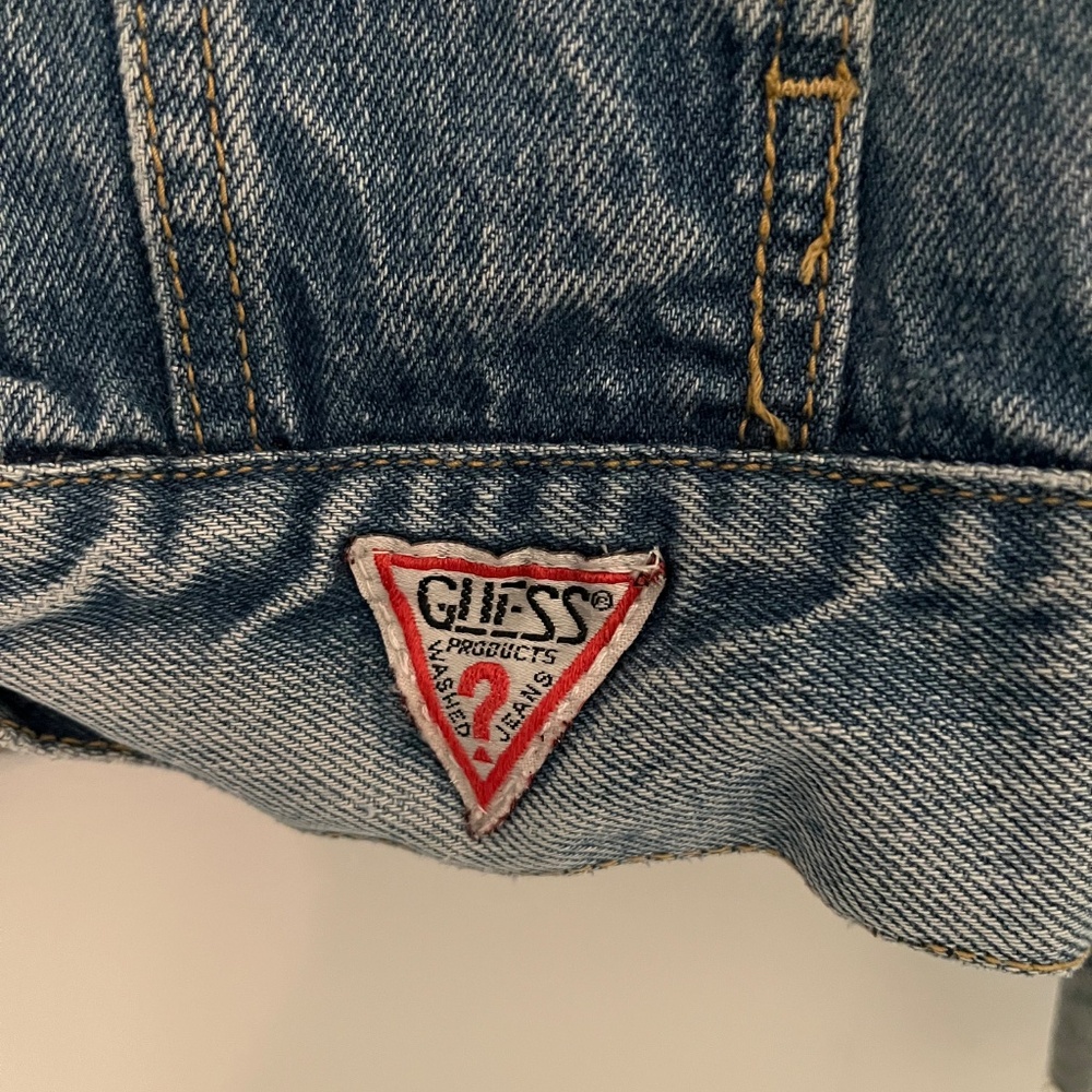Georges Marciano by Guess Vintage Trucker Denim Jacket, Medium